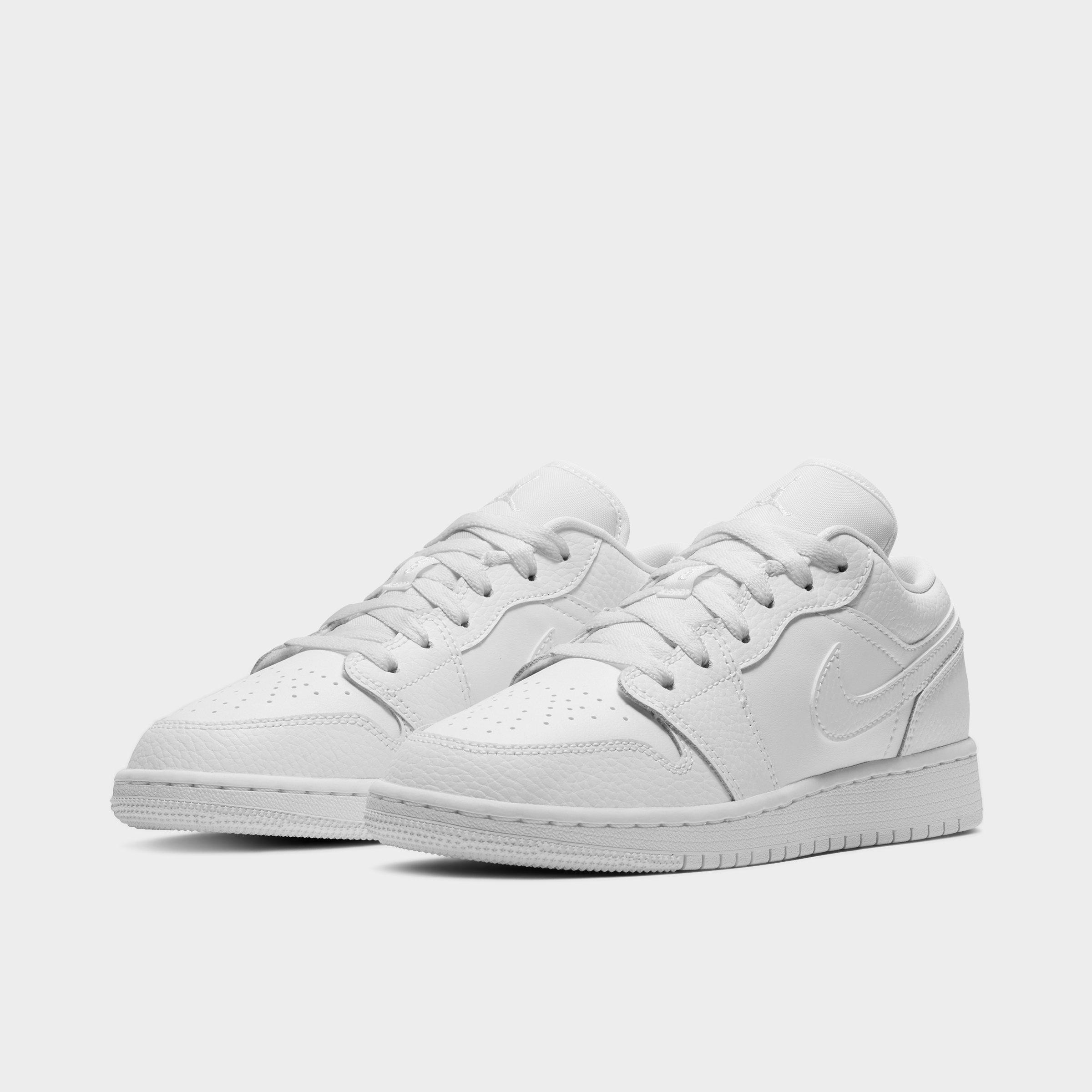 air jordan 1 low bg white
