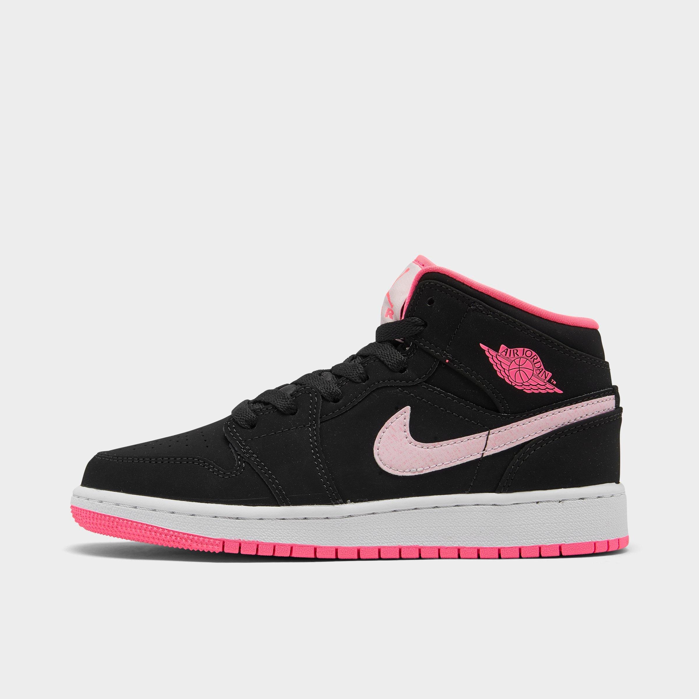 kids pink jordans
