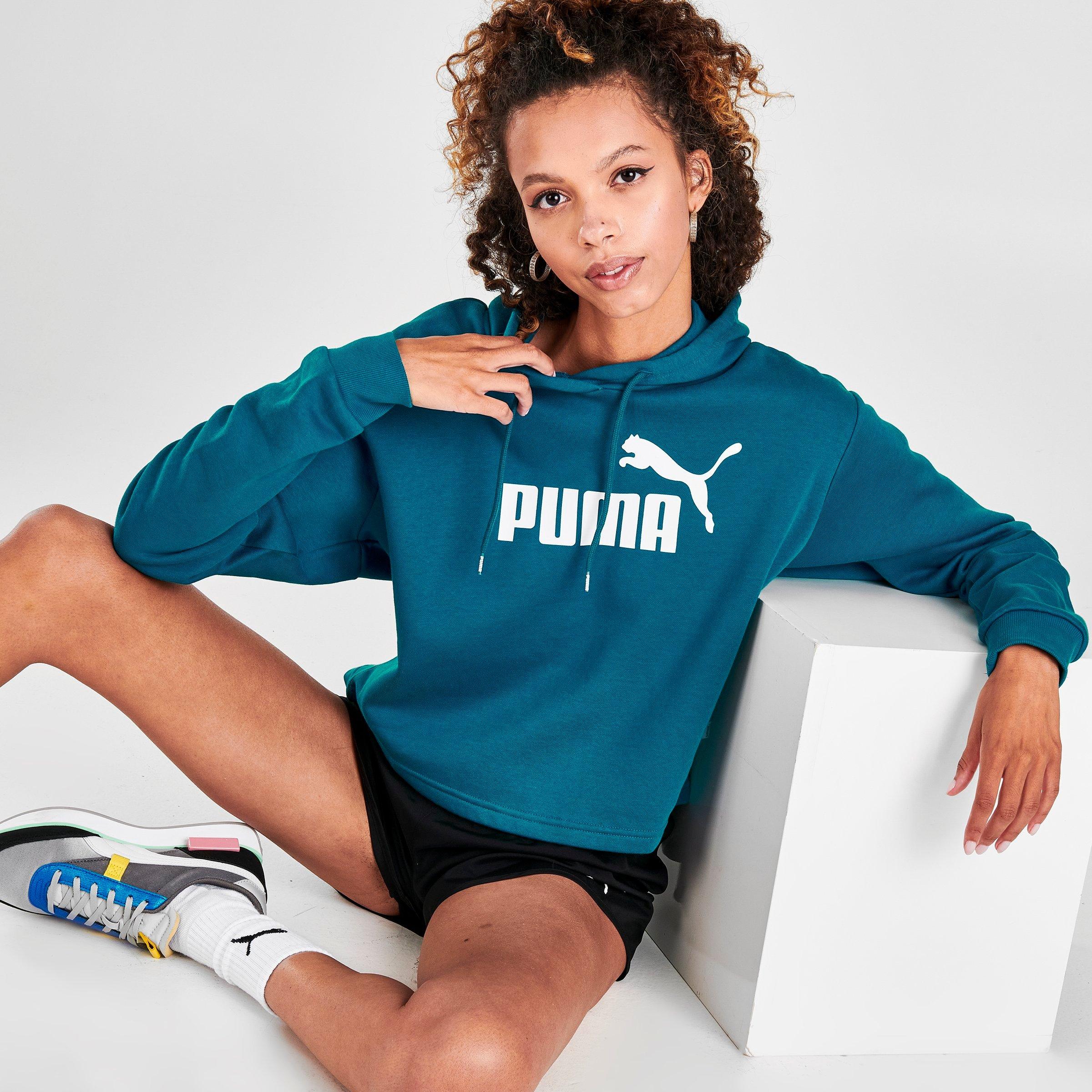 puma crop top hoodie