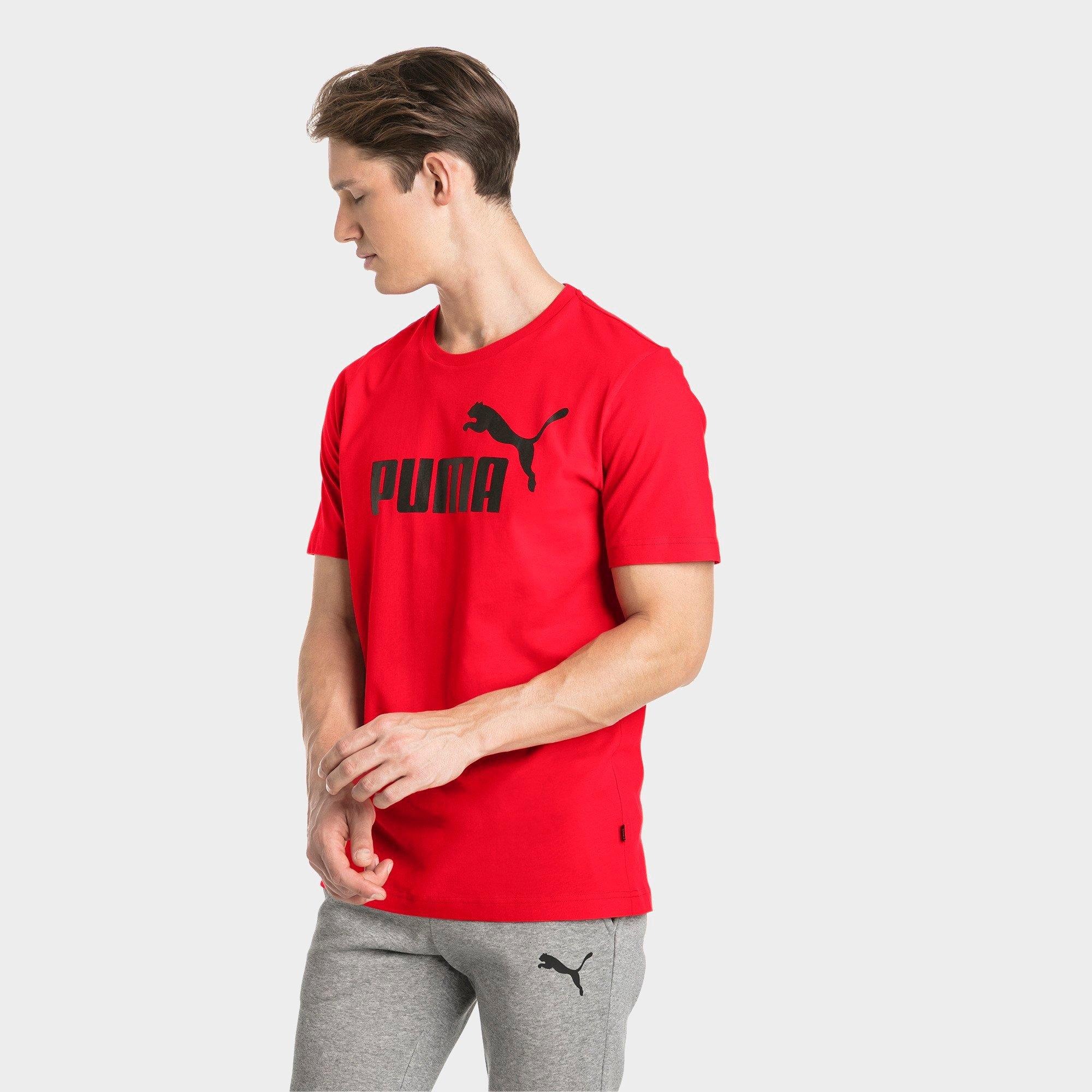puma red shirt