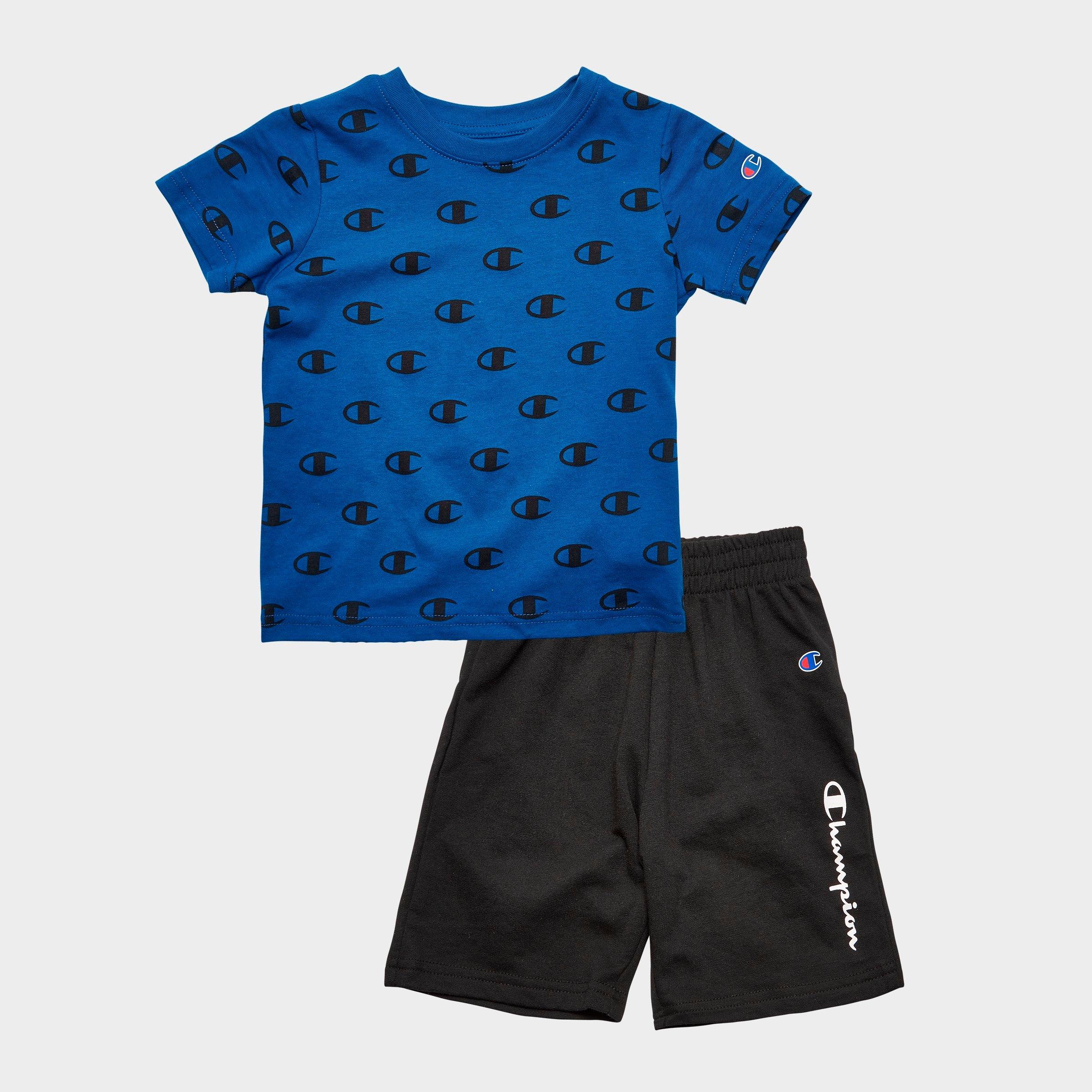 baby champion short set