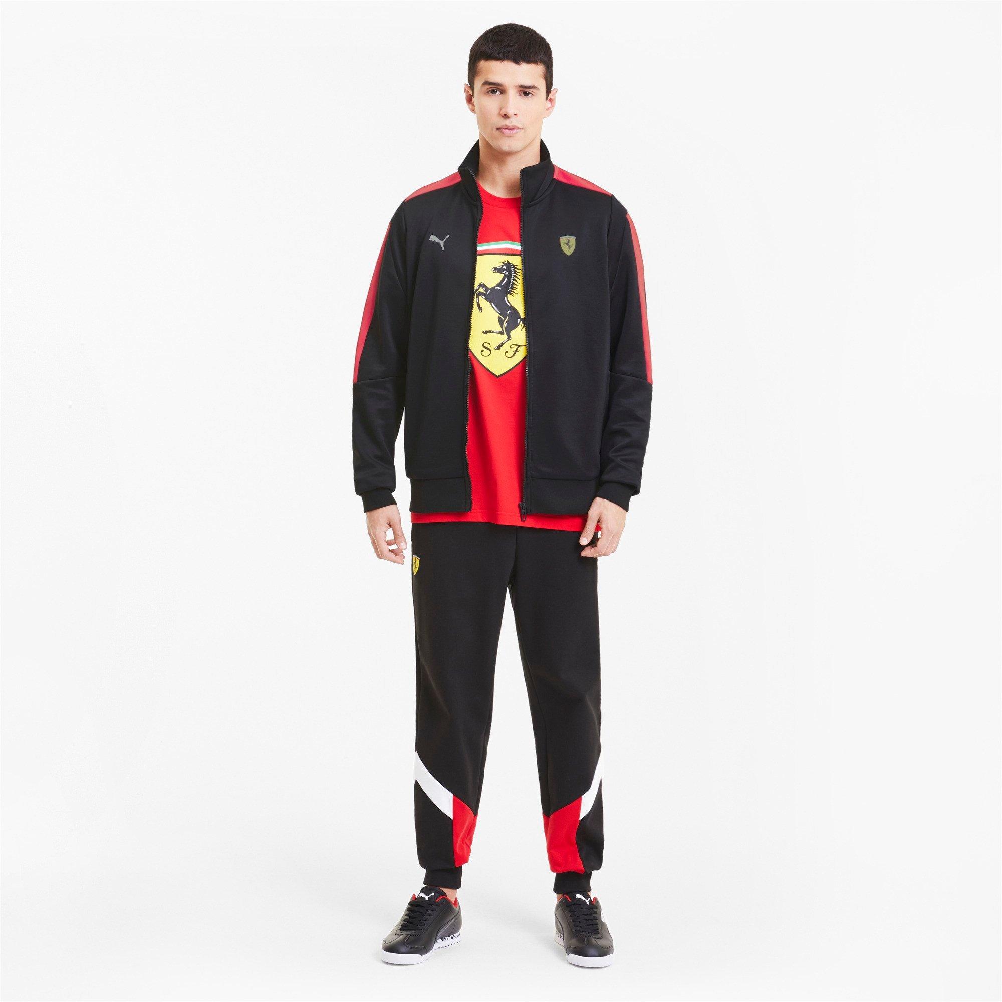 scuderia ferrari men's t7 track jacket