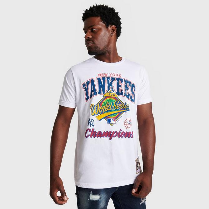 Mitchell & Ness Men's Yankees Champions T-Shirt in White - Size XXL