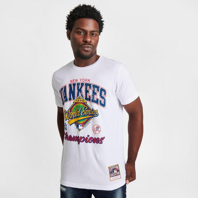 Mitchell & Ness x MLB New York Yankees World Series White T-Shirt