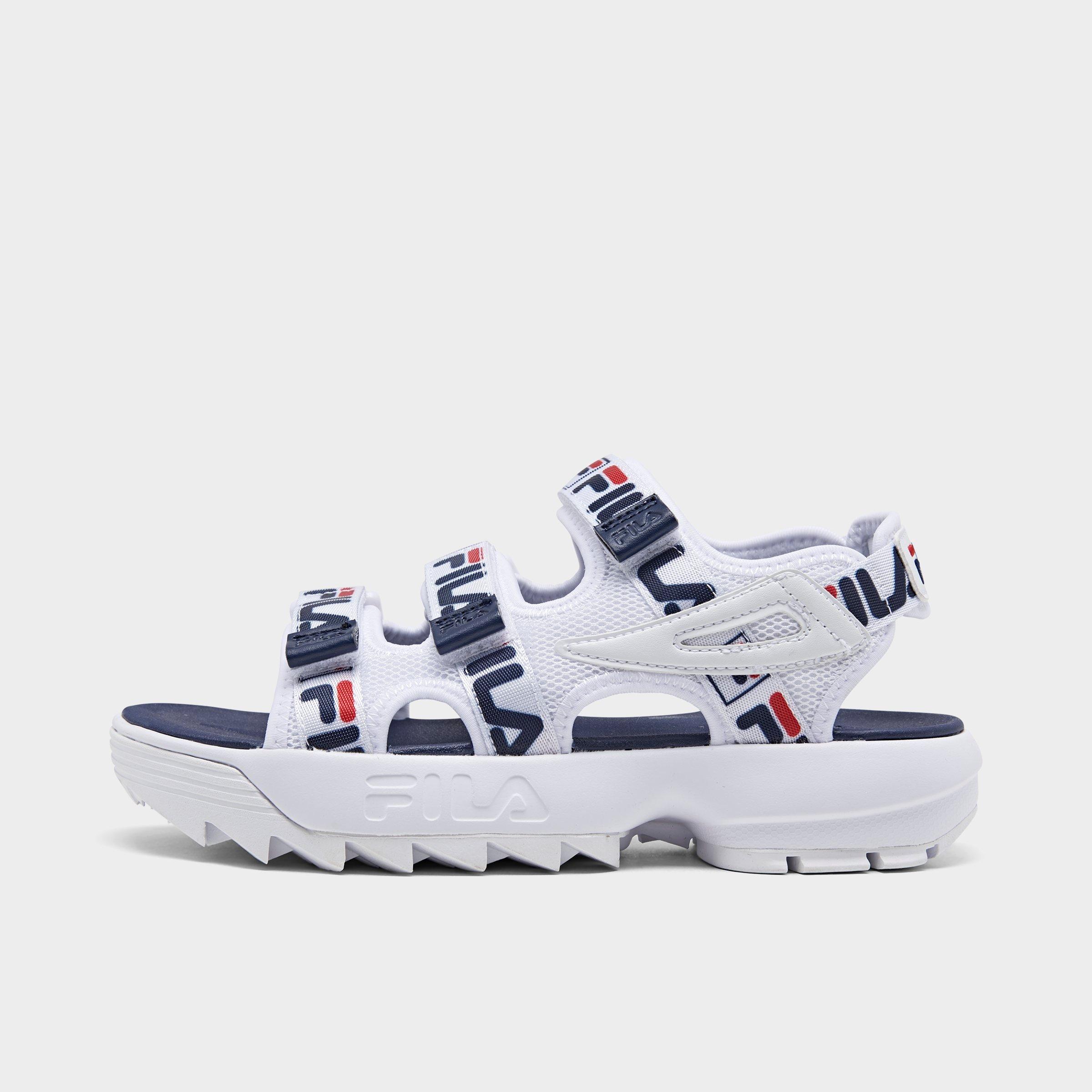 fila disruptor logo sandals