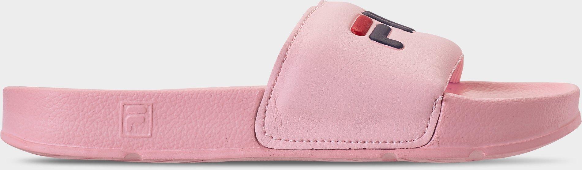 fila flip flops pink