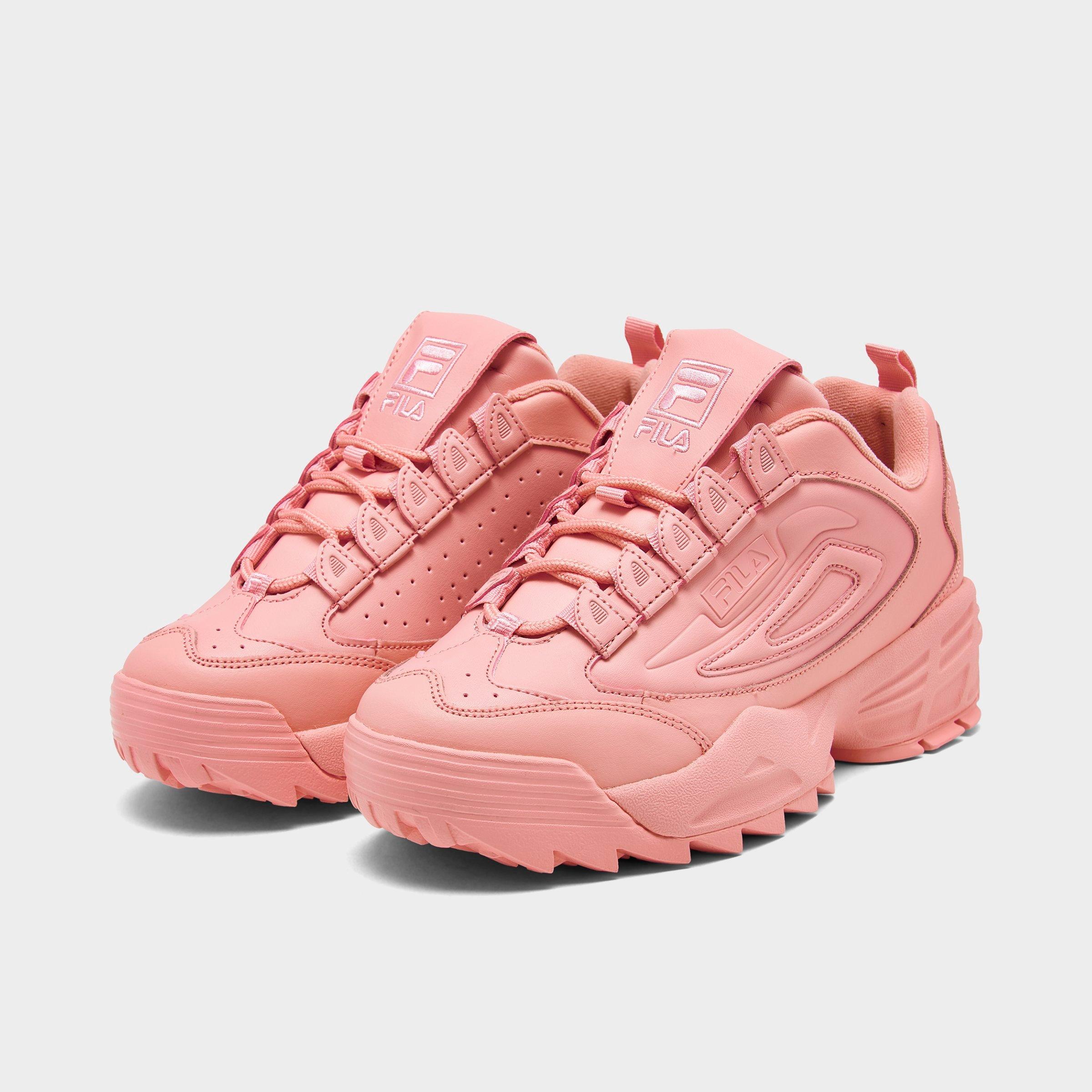 pink fila disruptor shoes