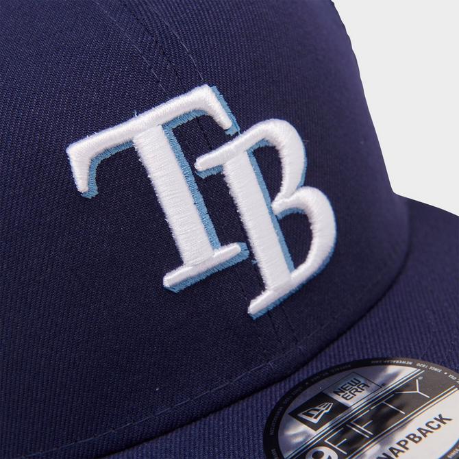 Tampa Bay Rays Baseball Tie Tee Shirt Women's 3XL / Navy Blue