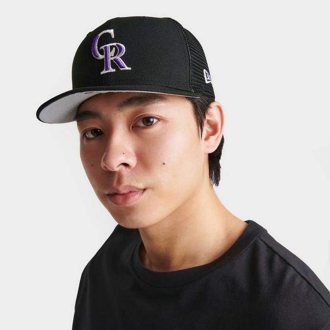 New Era Men's New Era Black Colorado Rockies Trucker 9FIFTY