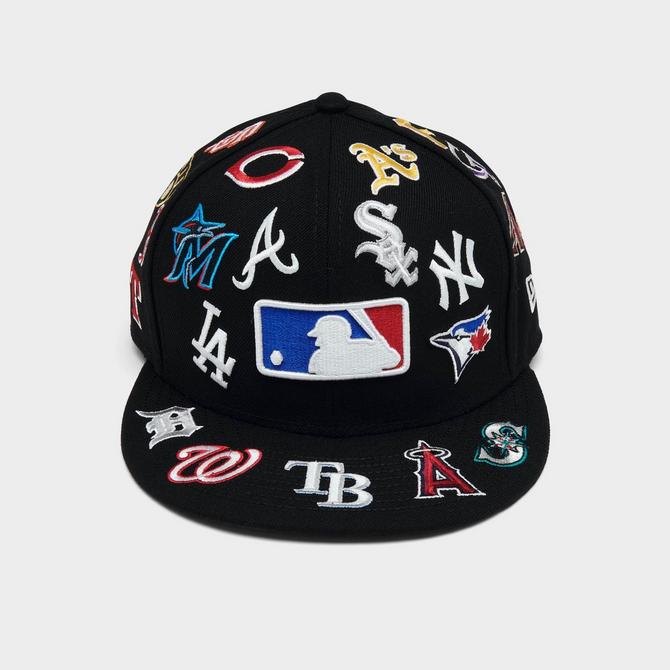 New Era MLB Allover Team Logos 59FIFTY Fitted Hat| JD Sports