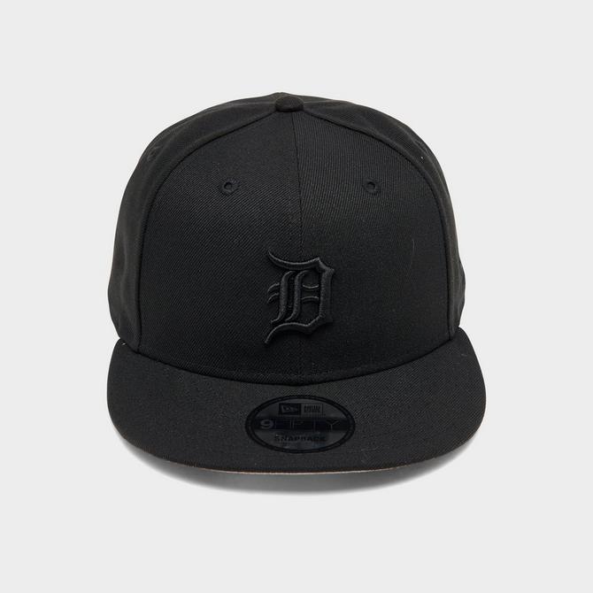 Men's Detroit Tigers New Era Black & White 9FIFTY Snapback Hat