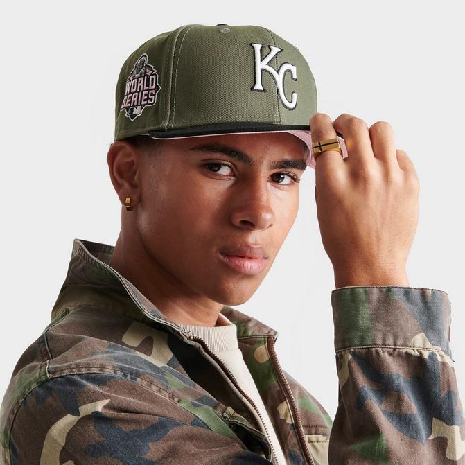  New Era Authentic Kansas City Royals Olive Green