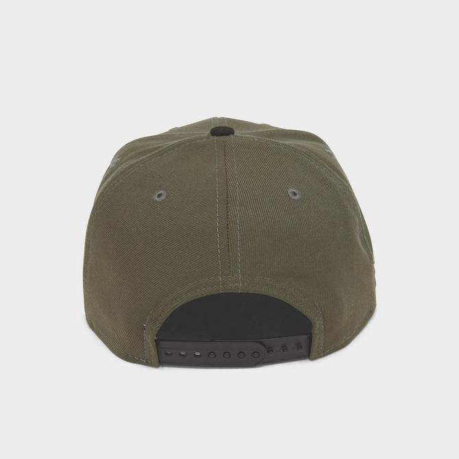 New Era Los Angeles Lakers Hat Snapback Olive Green Brown 9FIFTY