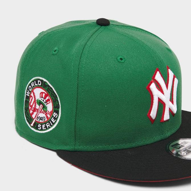 New York Yankees Snapback New Era White Logo Cap Hat Black
