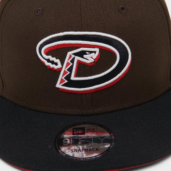 New Era Men New Era Arizona Diamondbacks 9FIFTY Snapback Hat Black,Pink 1 Size
