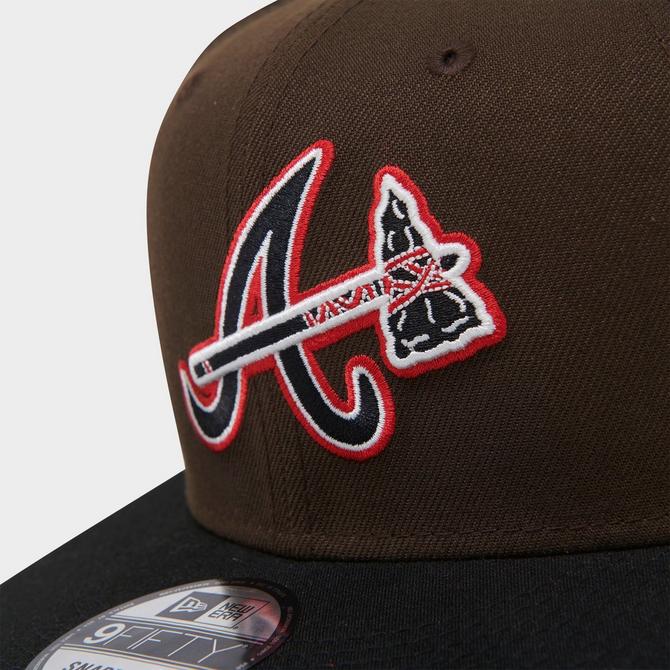 New Era Atlanta Braves MLB Pink 9FIFTY Snapback Hat