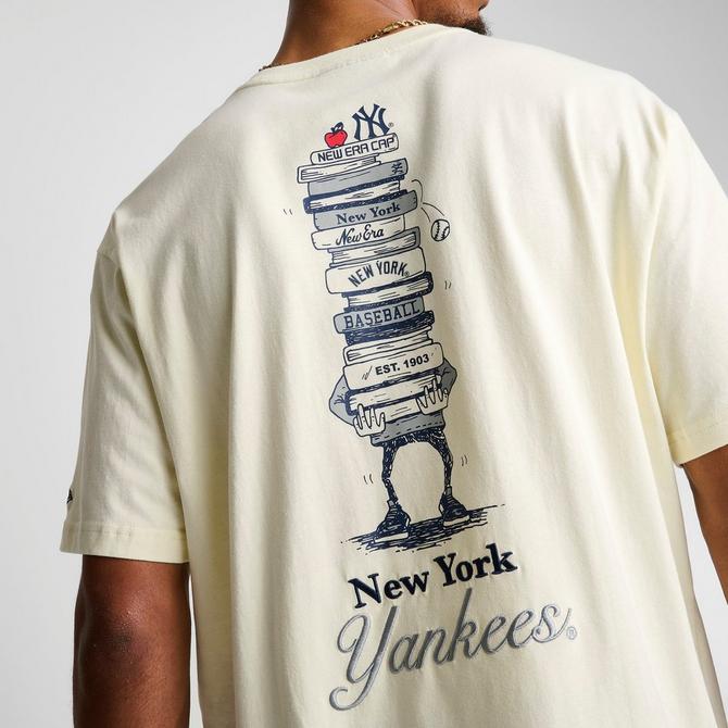 T-shirts New Era Heritage Baseball Jersey Off White