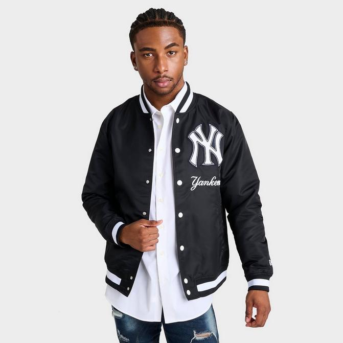 New Era New York Yankees Mlb Large Logo Varsity Jacket