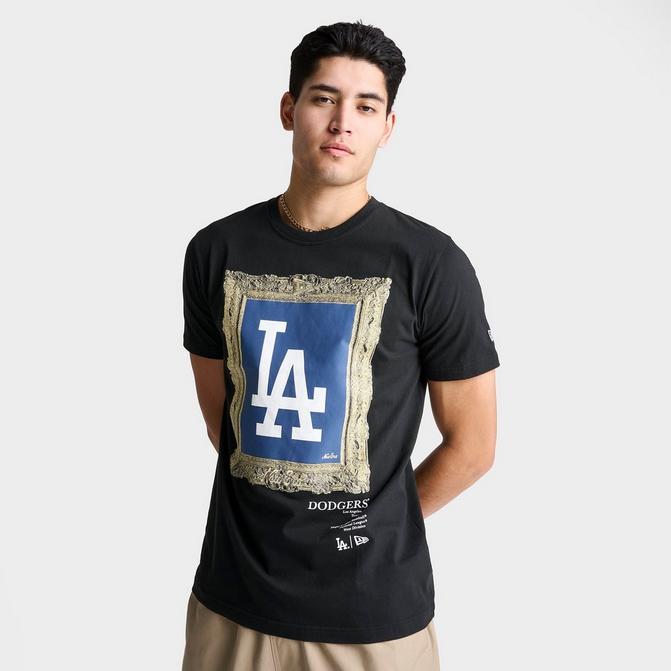 Men s New Era Los Angeles Dodgers MLB Curated Customs Graphic T Shirt