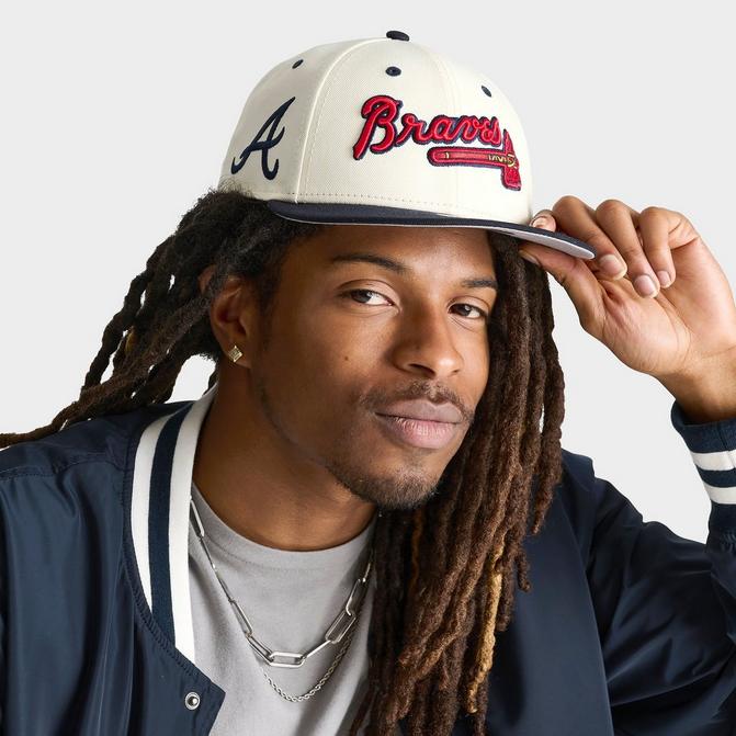 Men's New Era Red/Navy Atlanta Braves 2024 Spring Training Low