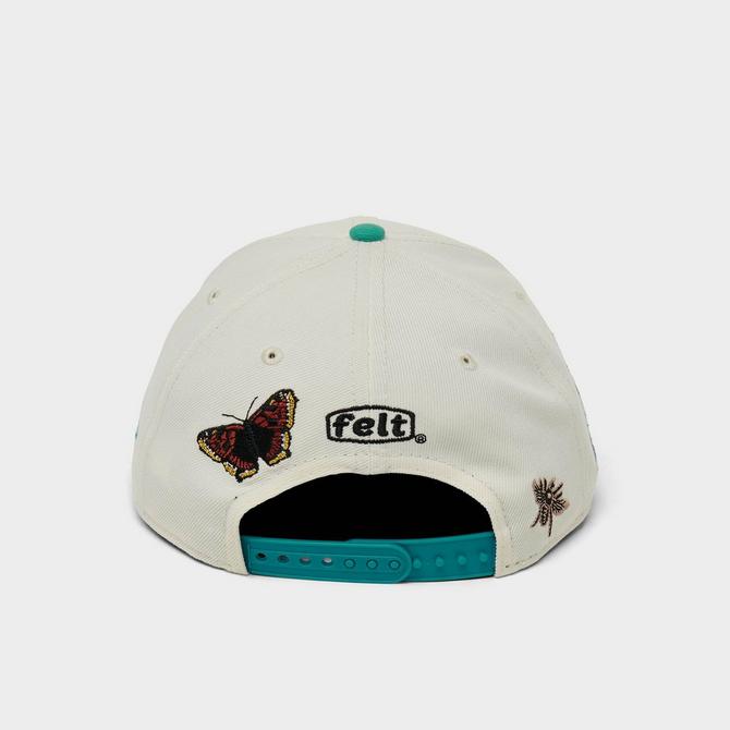 New Era x FELT Miami Marlins MLB Low Profile 9FIFTY Snapback Hat