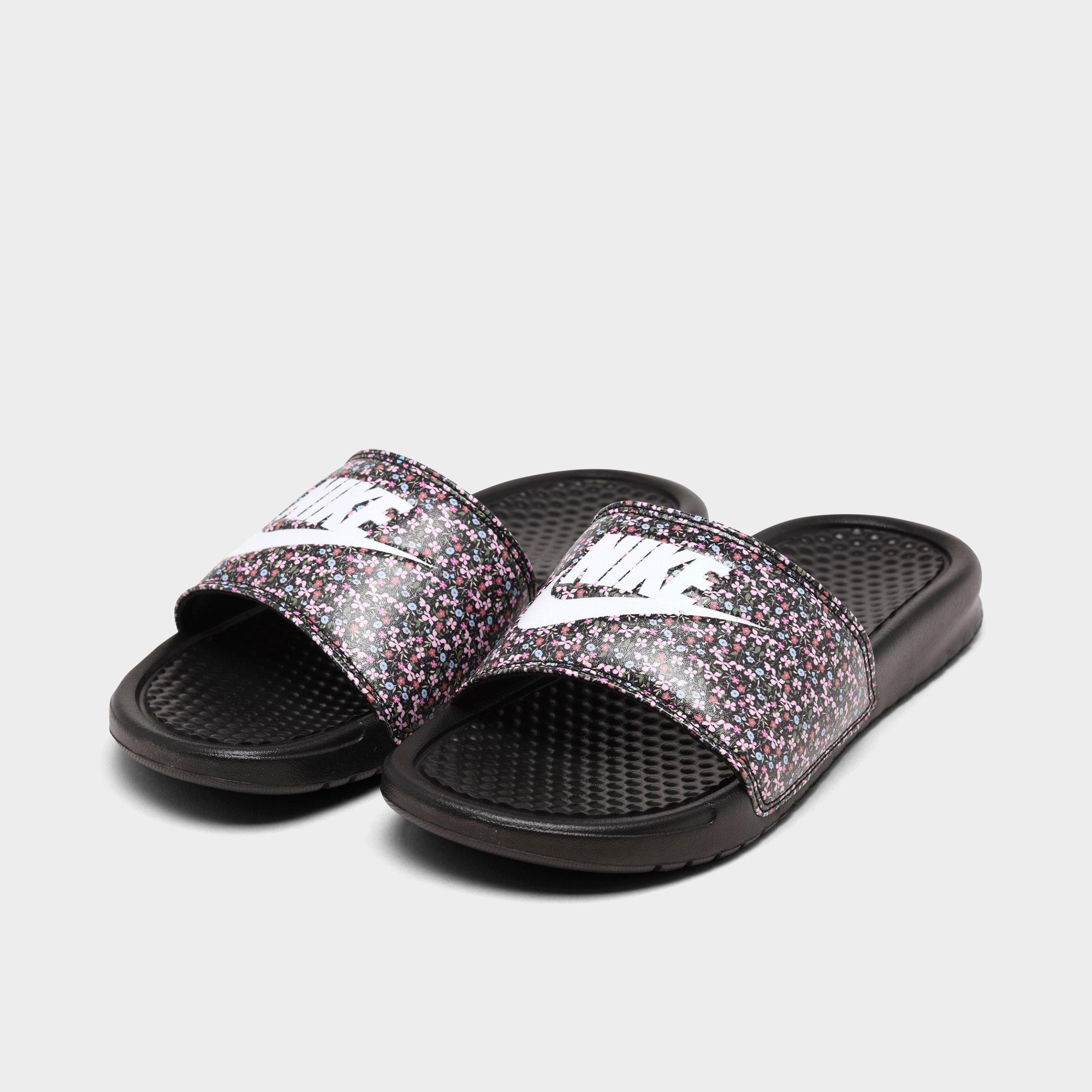 nike slides light pink