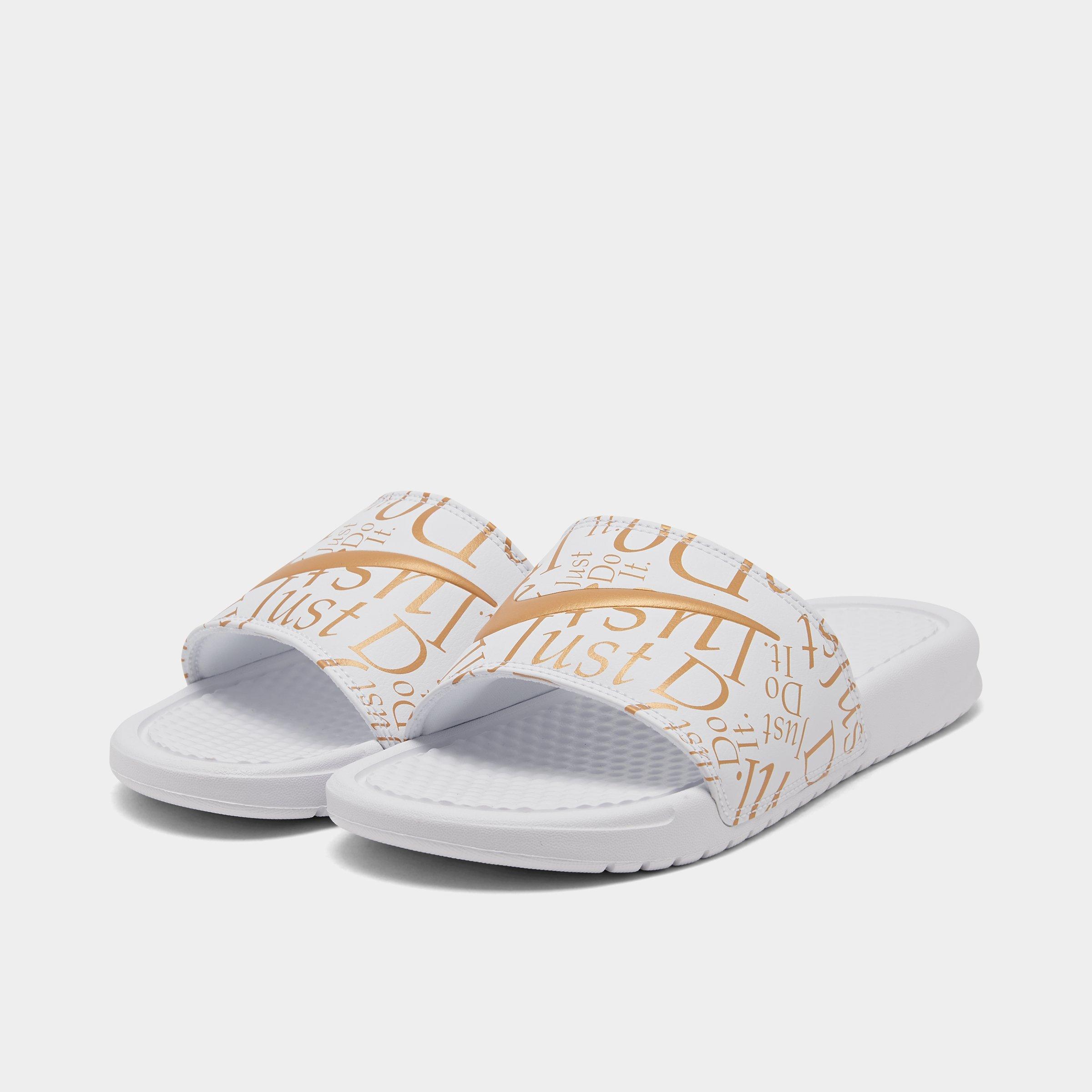 nike benassi jdi print slide sandals