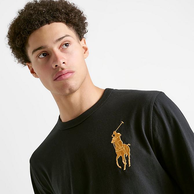 Men's Polo Ralph Lauren Big Pony Long-Sleeve T-Shirt| JD Sports Men's Polo Ralph Lauren Big Pony Long-Sleeve T-Shirt| JD Sports