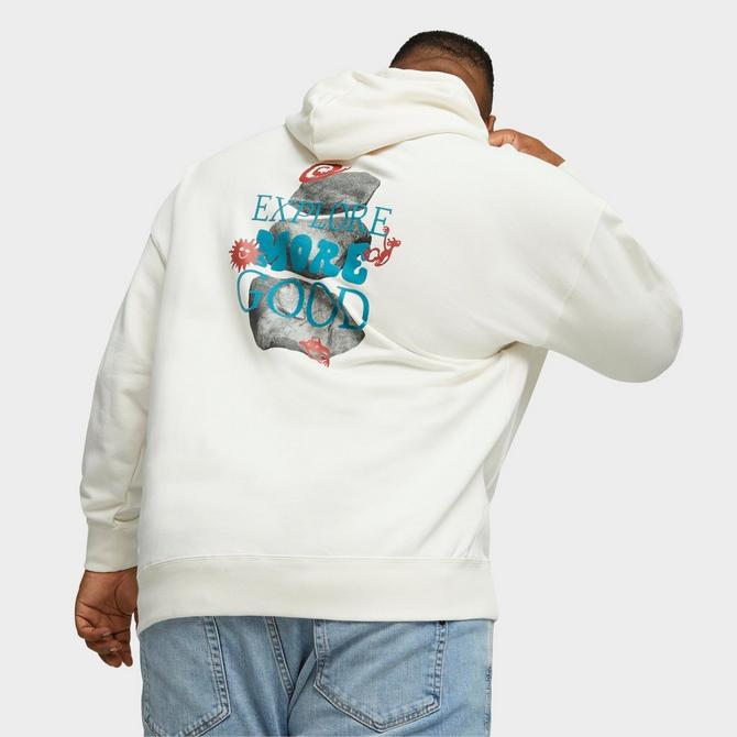 Print pullover online hoodie