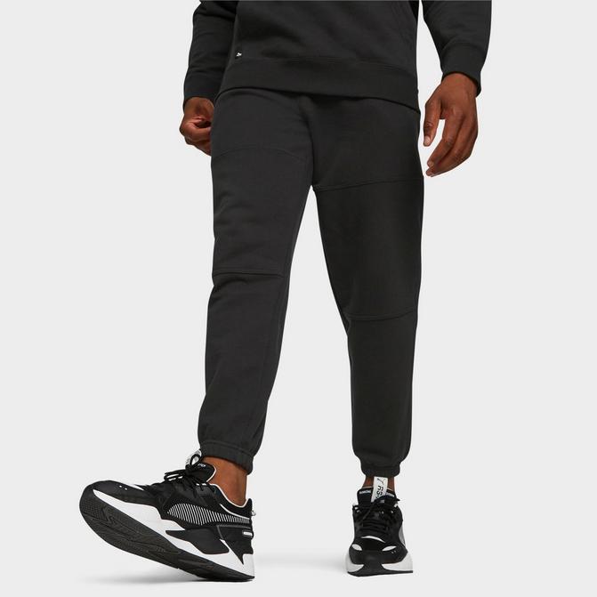 Puma Men's French Terry Jogger Sweatpants Black XXL for sale