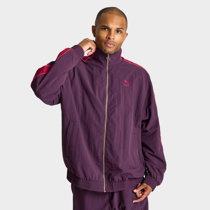 Puma purple jacket hotsell