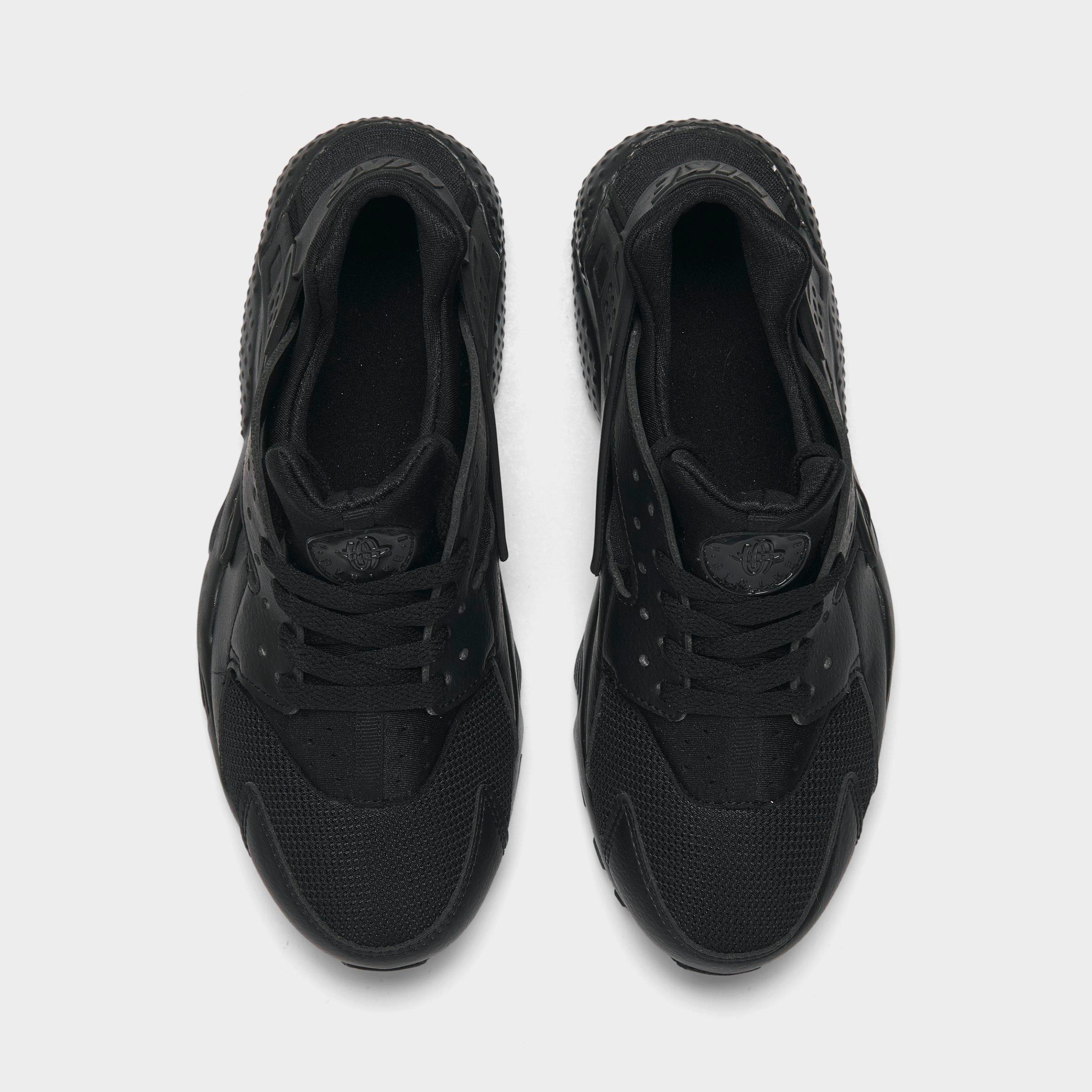 nike huarache kids black
