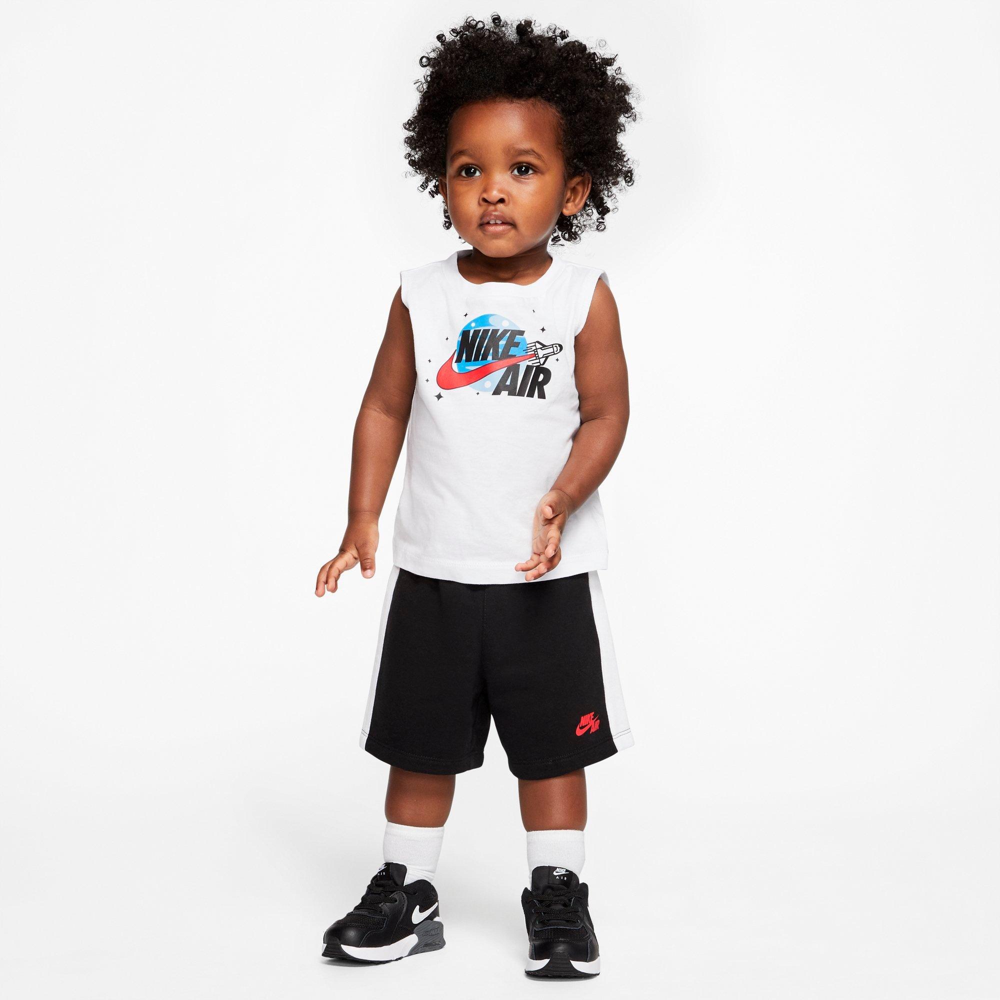 infant nike shorts set