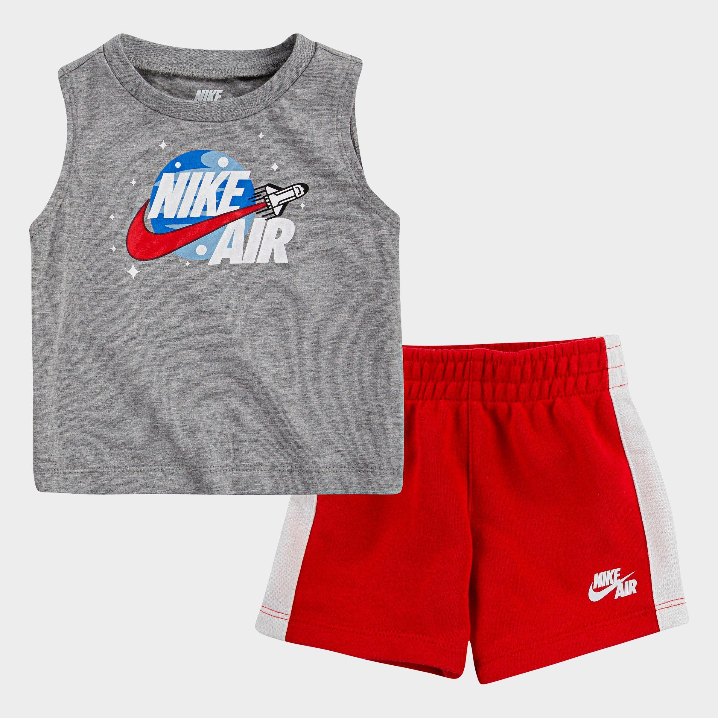 nike boxing shorts and vest