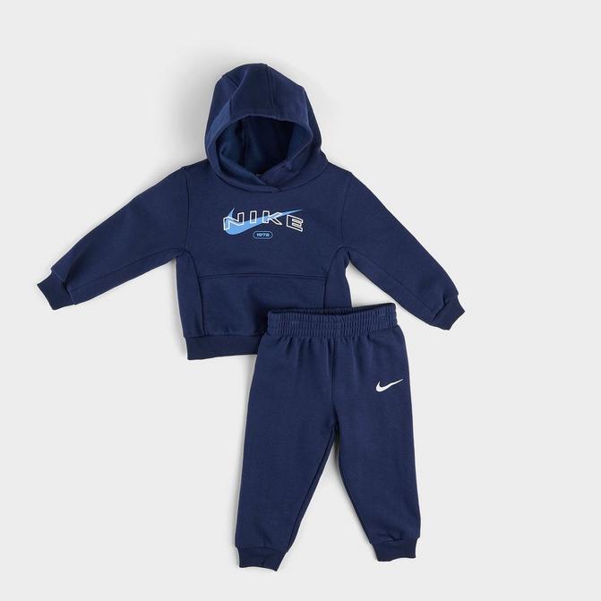 Infant Nike Outline Pullover Hoodie and Jogger Pants Set JD Sports