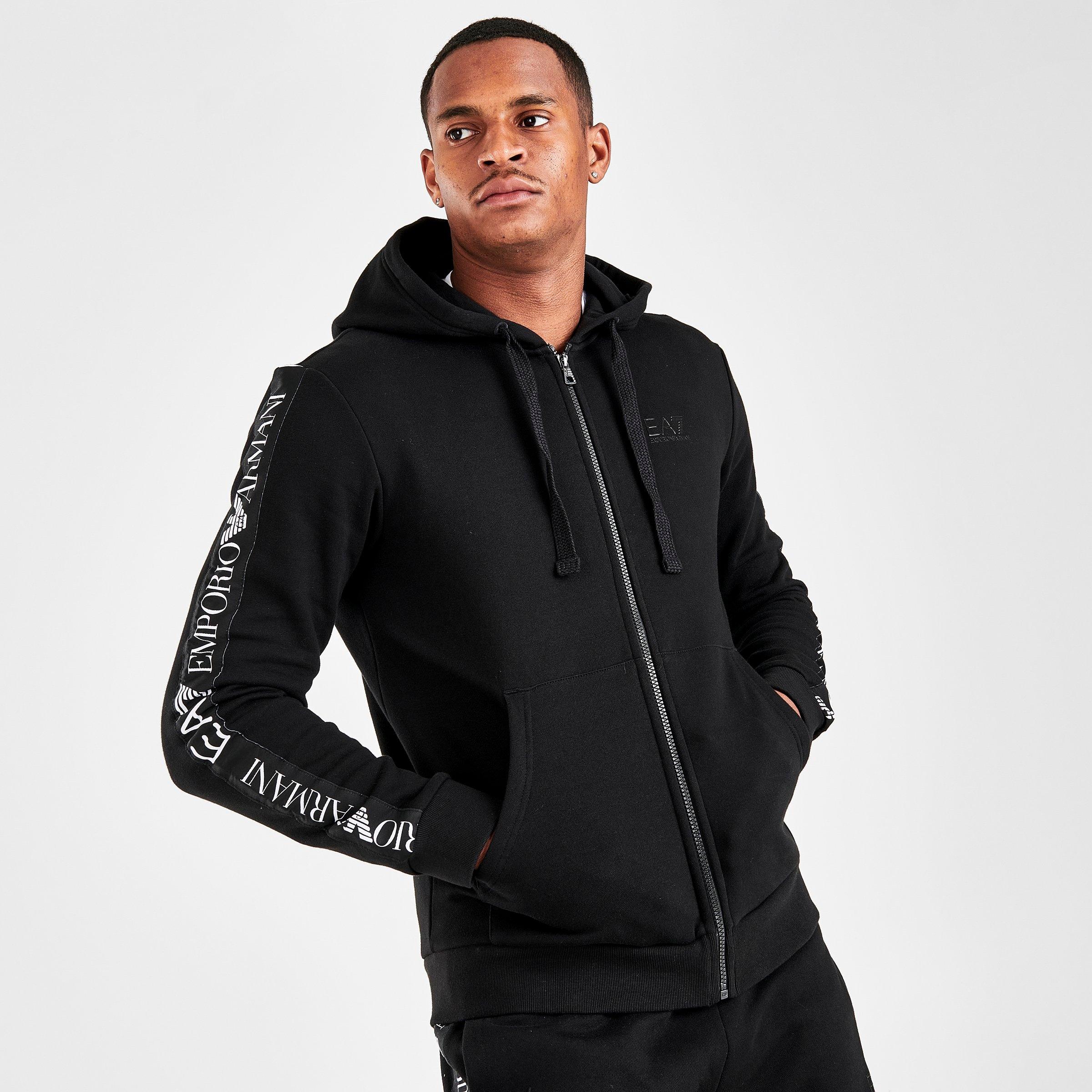 emporio armani hoodie black
