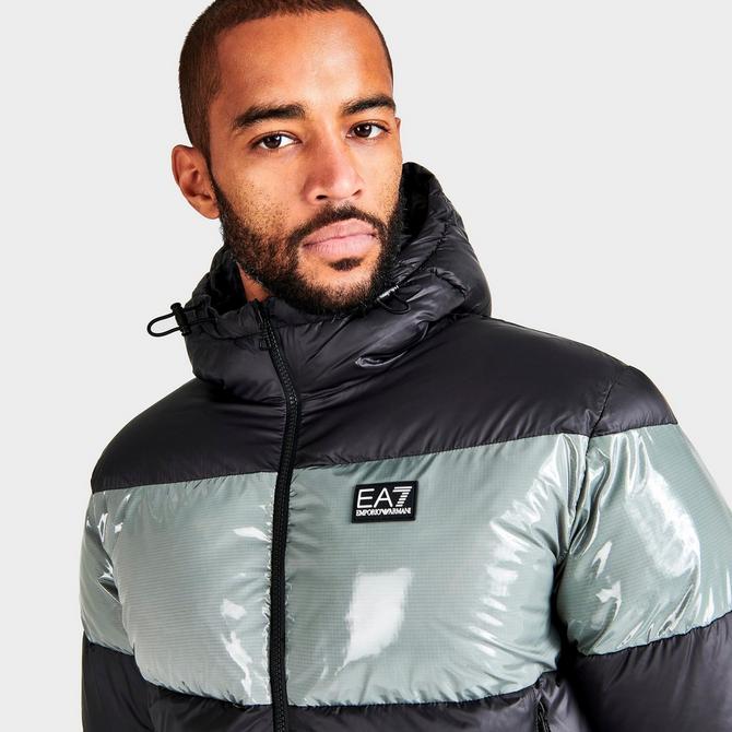 Alfabet diep Keer terug Men's Emporio Armani EA7 Shiny Puffer Bomber Jacket| JD Sports