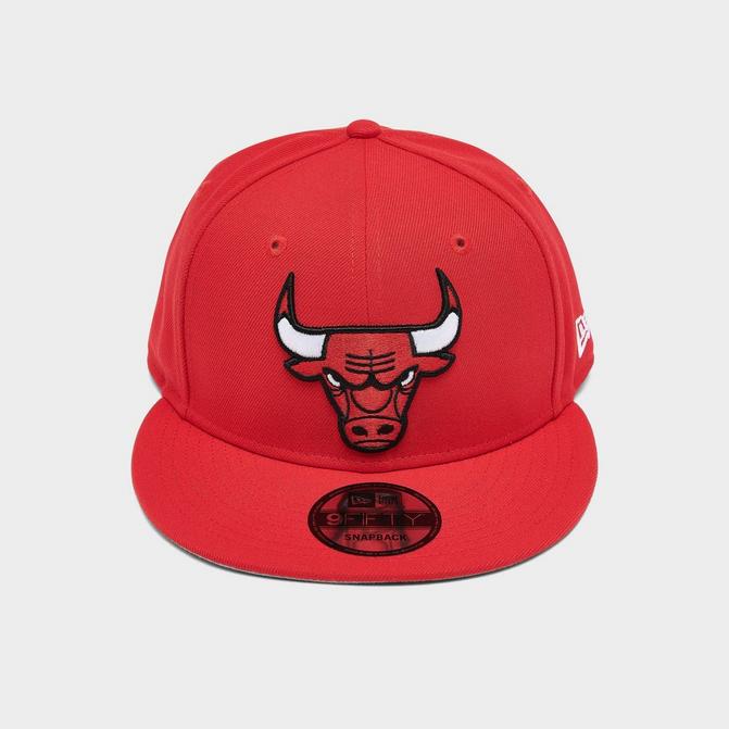 Chicago Bulls NBA Team Logo New Era snapback 9fifty red cap