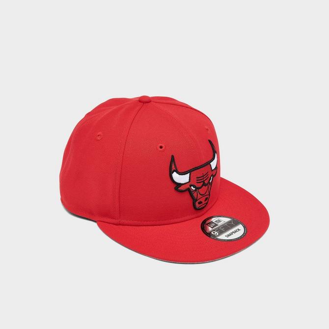 Chicago Bulls Hot Fire White Snapback - Mitchell & Ness cap