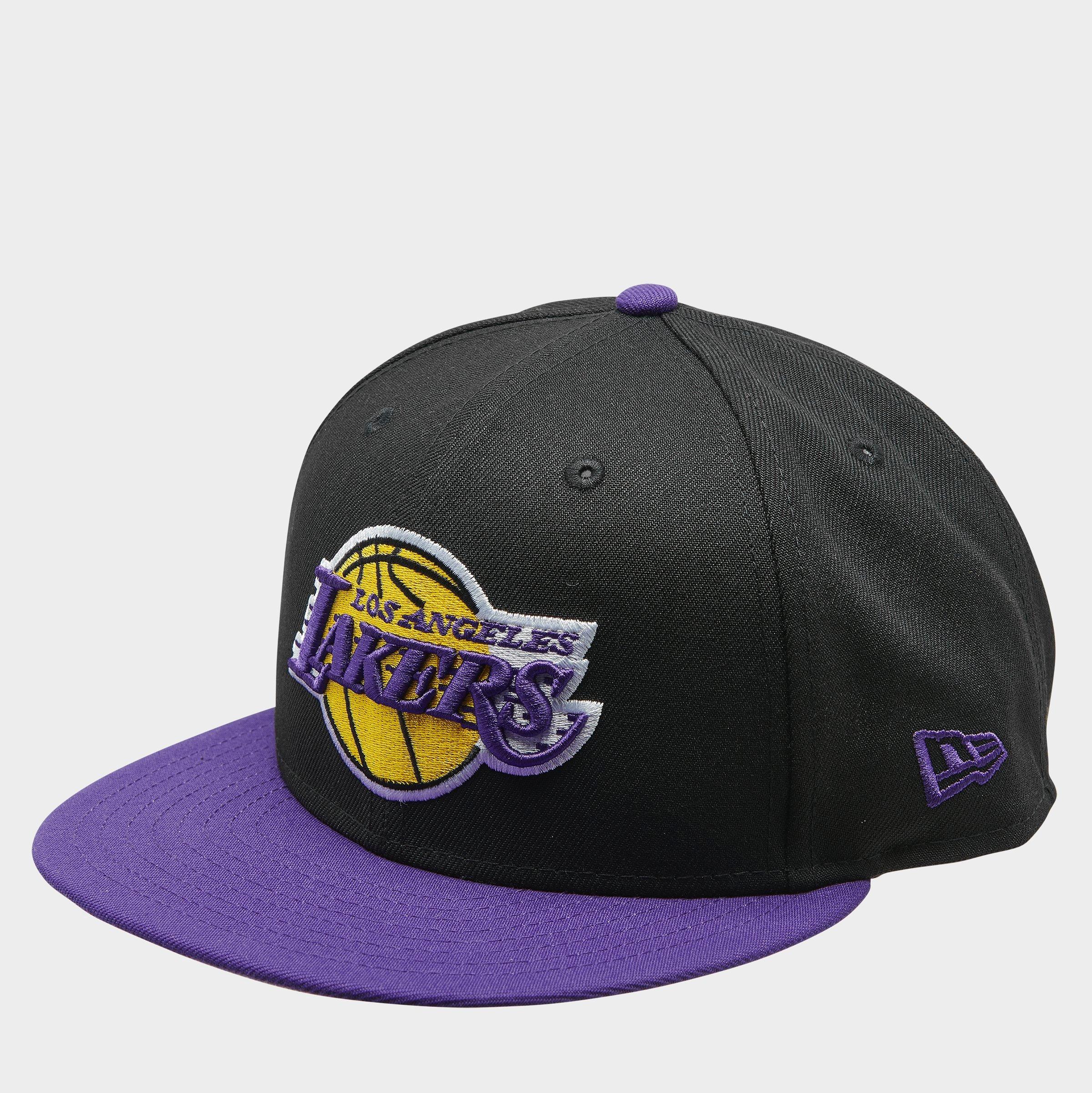 lakers all black hat