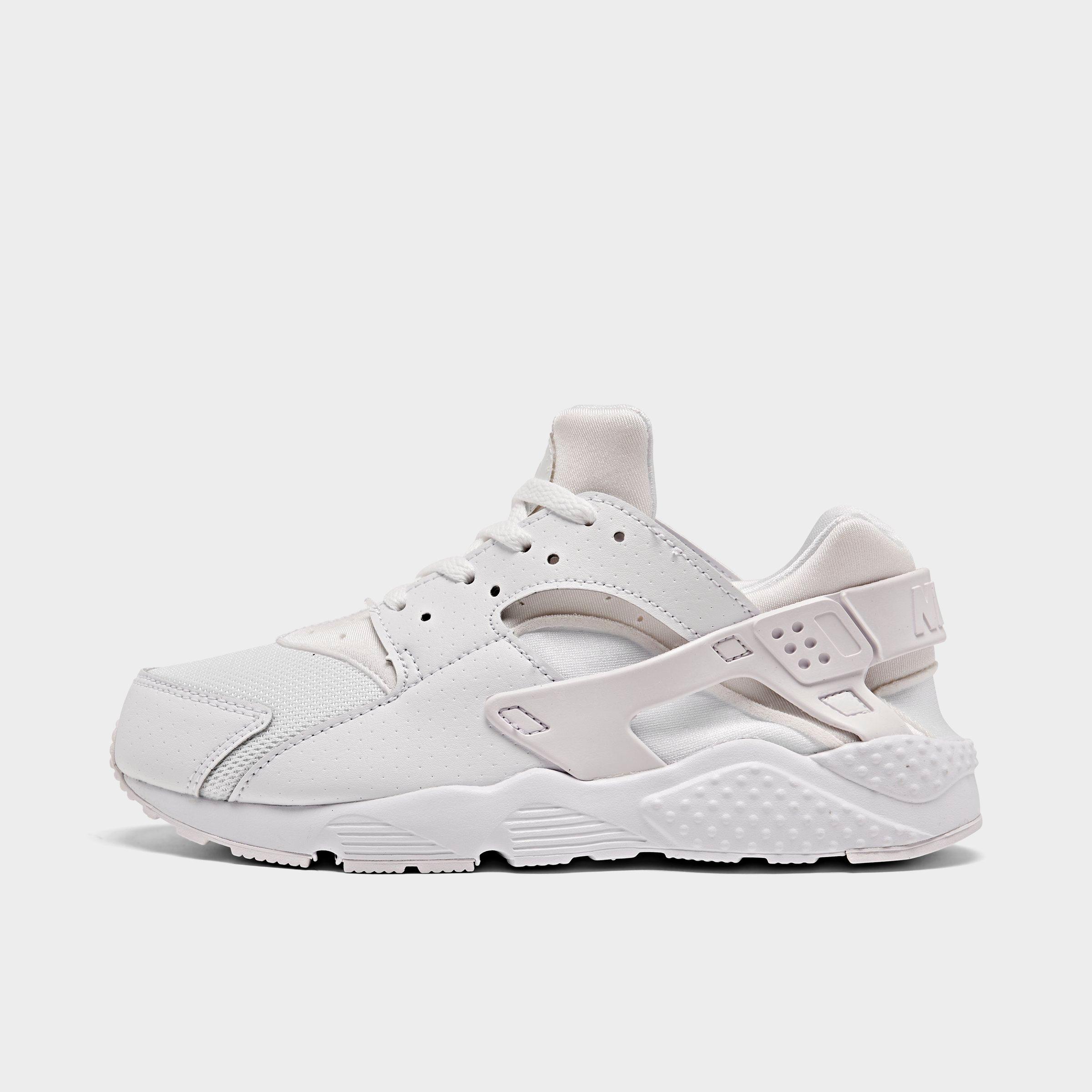 nike huarache youth white