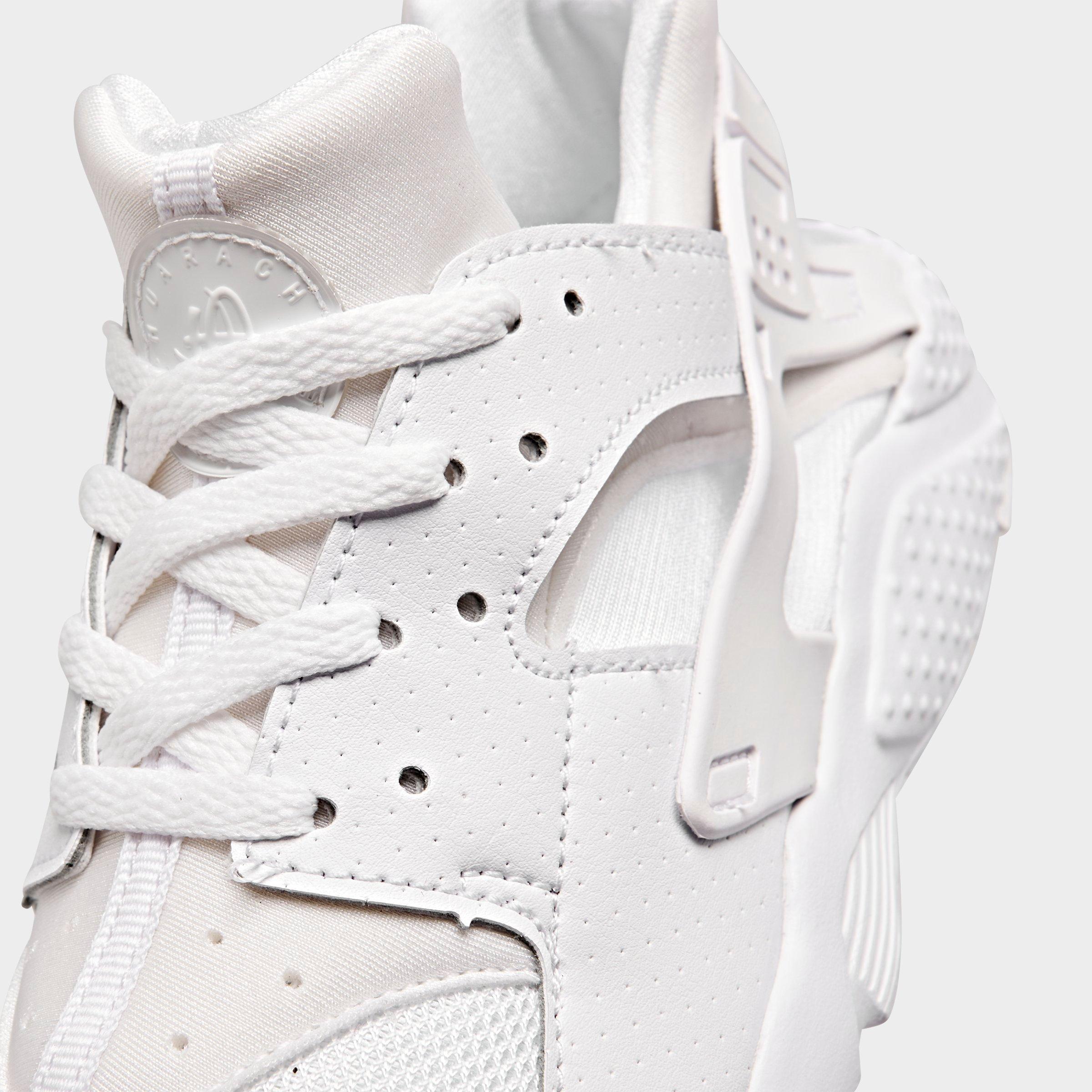 nike huarache kids white