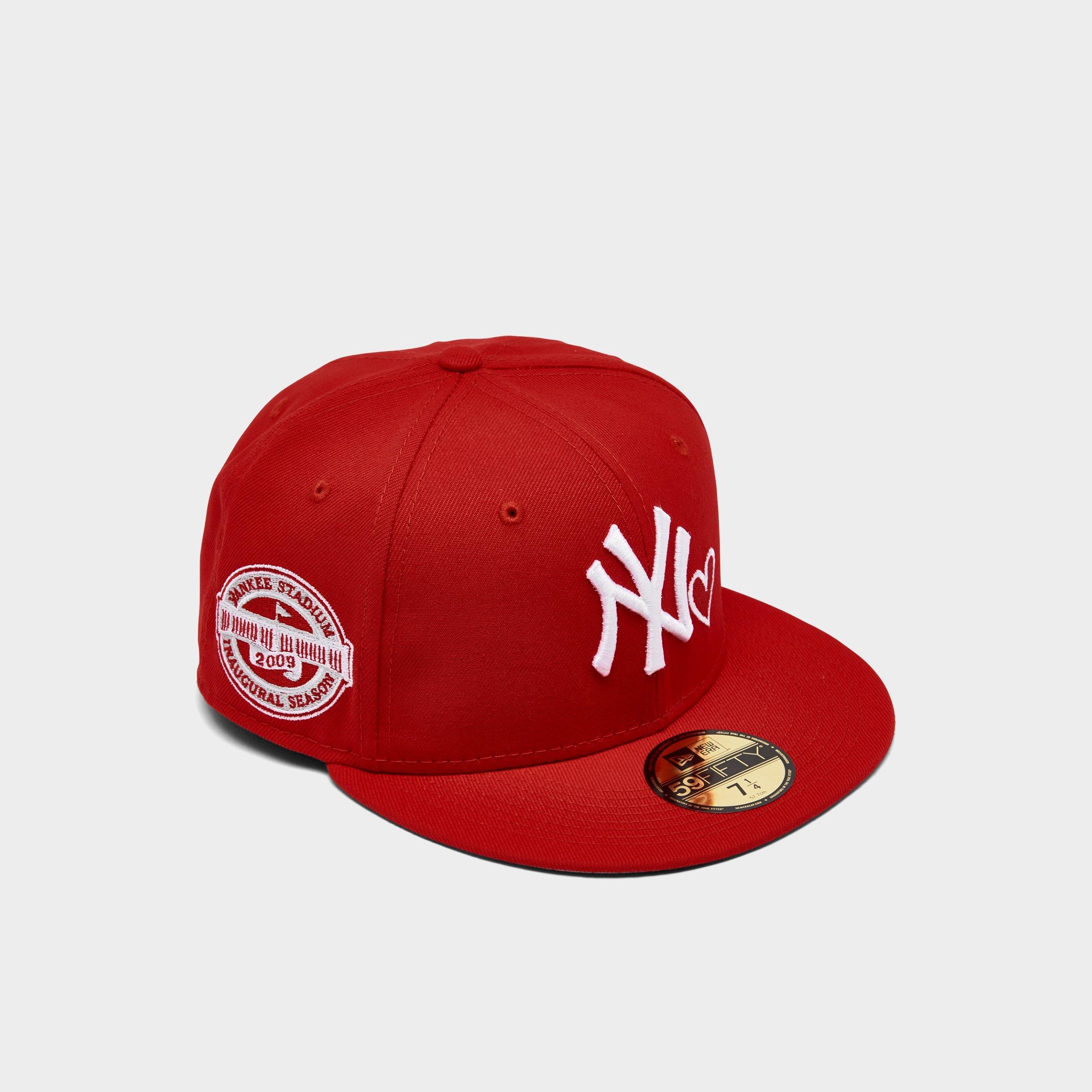 New York Yankees New Era 59Fifty Fitted Hat (Red Gray Under Brim) ubicaciondepersonas.cdmx.gob.mx