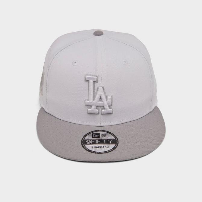 New Era - LA Dodgers Team Side Patch 9FIFTY Snapback Cap - Grey