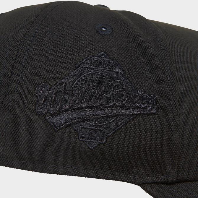 New Era Atlanta Braves MLB 9FORTY Black Snapback Hat