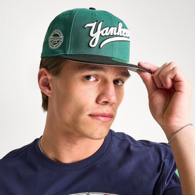 New York Yankees MLB 59FIFTY Fitted Hat in Green/Emerald Green Size 7 5/8 by New Era