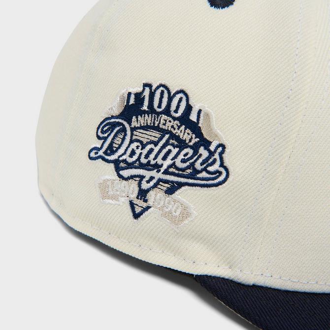 Los Angeles Dodgers New Era 100th Anniversary 59FIFTY Fitted Hat - Light  Blue