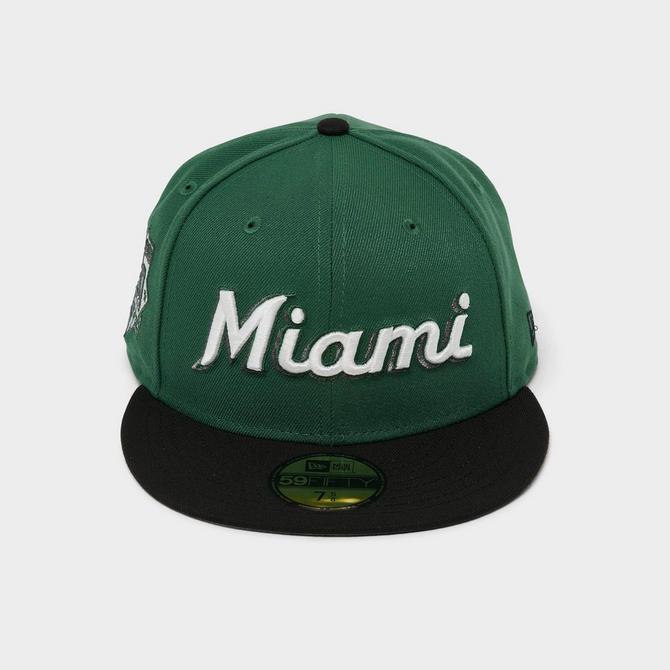  New Era Miami Marlins Black/White Basic 59FIFTY Fitted