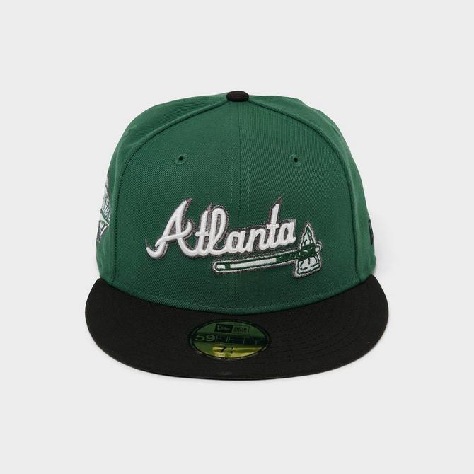 New Era Atlanta Braves Dark Green Basic 59FIFTY Fitted Hat