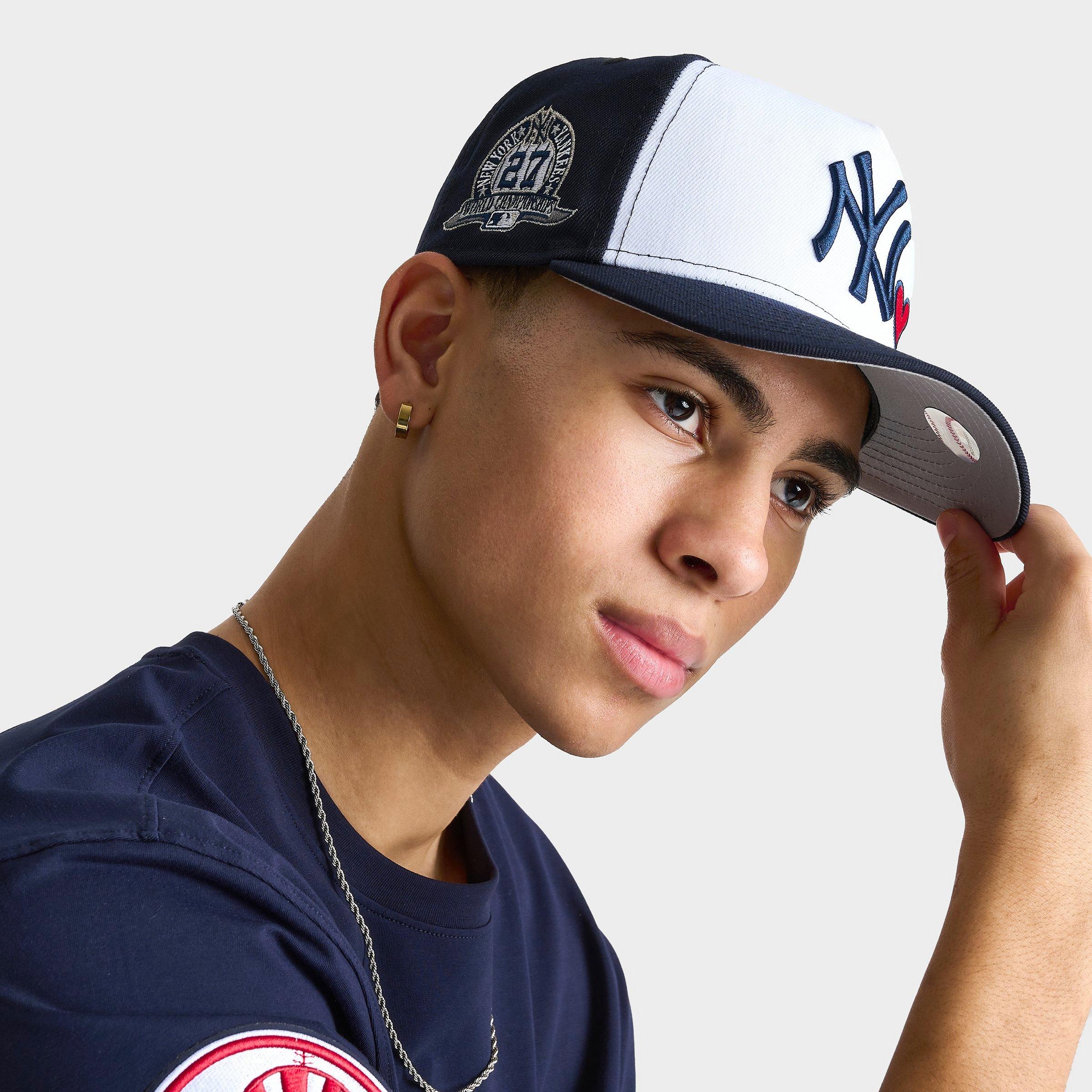 New Era New York Yankees Heart MLB 9FORTY Snapback Hat | JD Sports
